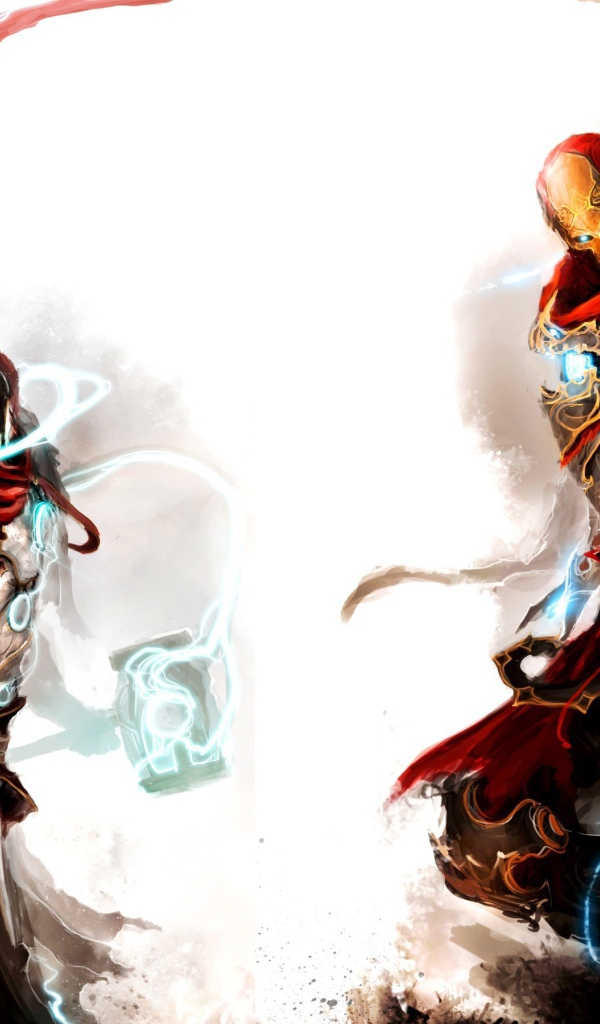 Бог Тор, фэнтези арт