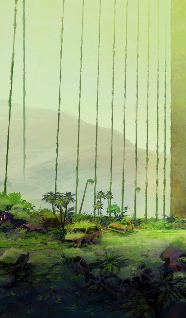 Поросший травой Бруклинский мост