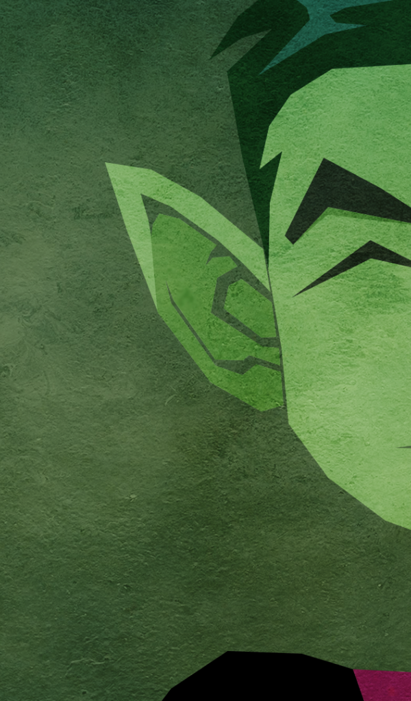 Зеленый персонаж комикса Юные Титаны