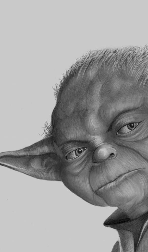 Серый Йода на сером фоне, Звездные войны