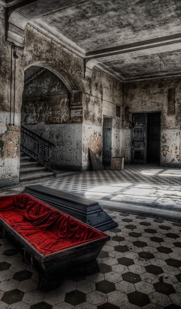 Жилье мертвого Дракулы, фото HDR