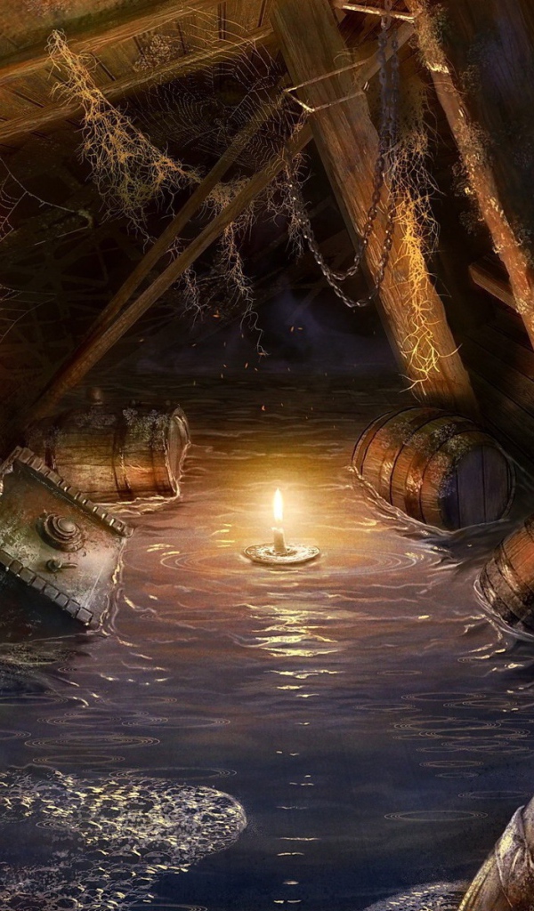 В трюме затопленного корабля