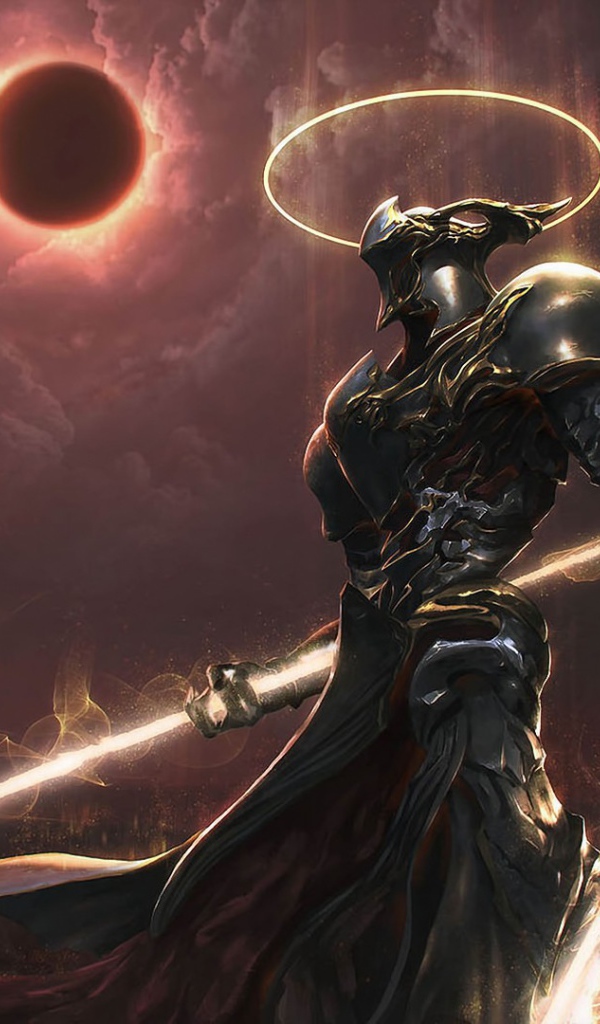 Рыцарь преисподней во время затмения