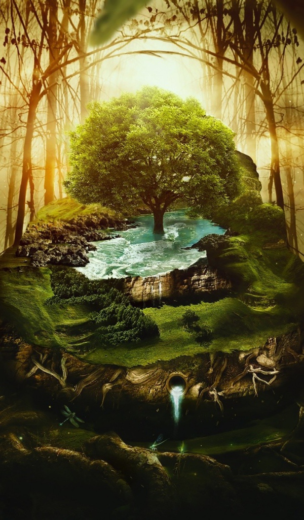 Затерянный мир в джунглях