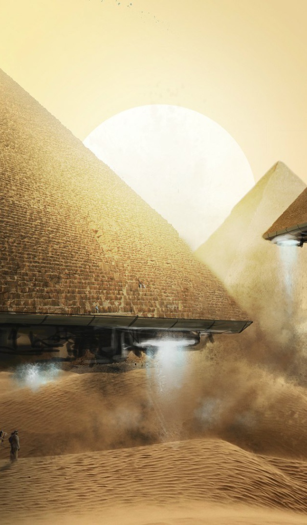 Приземление египетских пирамид