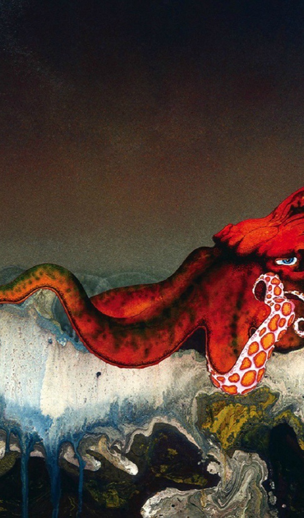 Владыка морей красный осьминог