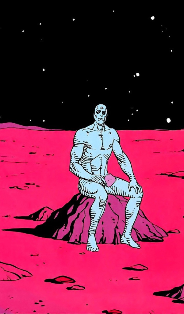 Человек на Марсе, комиксы