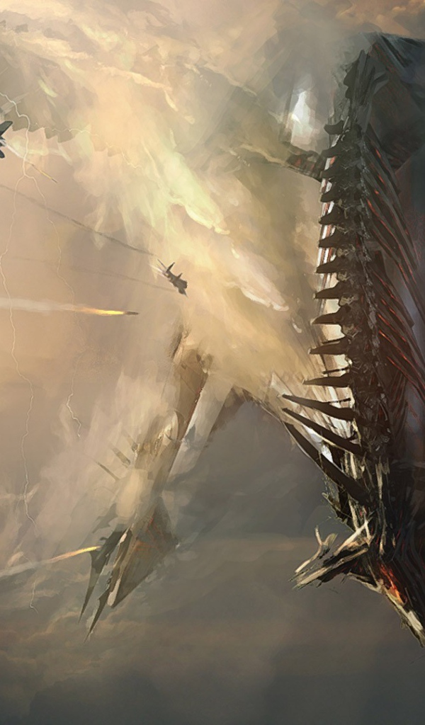 Военные сражаются с железным драконом