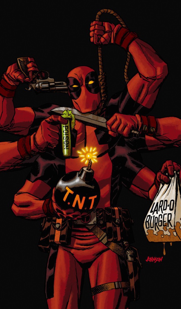 Многорукий злодей Дэдпул