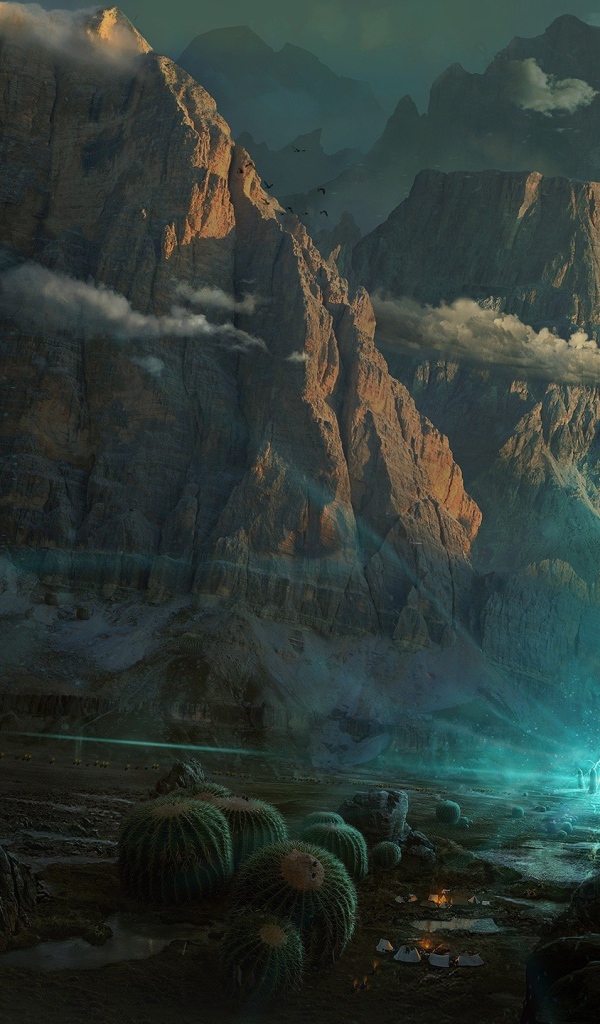 Планета молний и кактусов