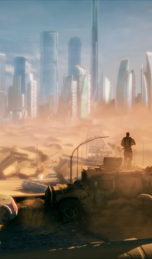 Постапокалиптический пейзаж