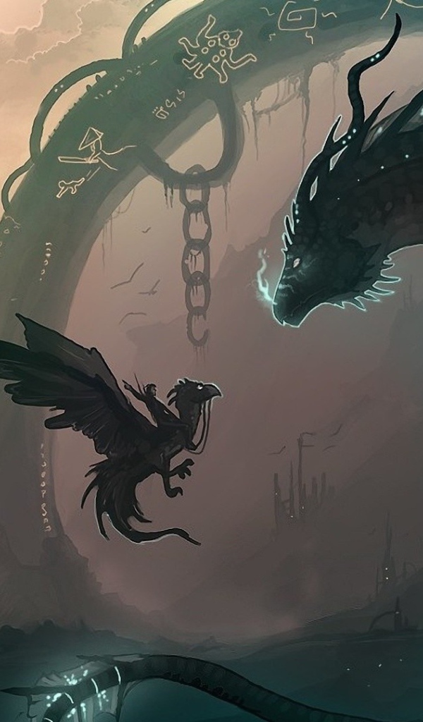 Всадник на маленьком драконе