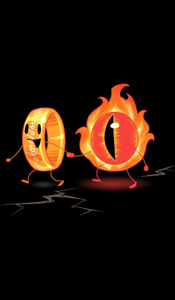 Кольцо всевластия и глаз Саурона