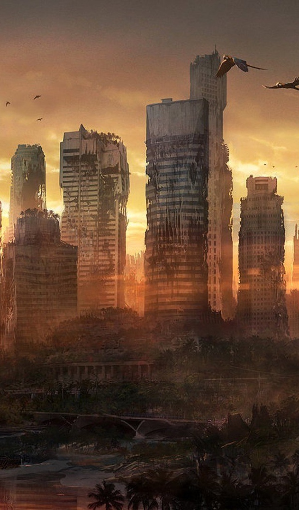 Руины Сингапура, постапокалипсис