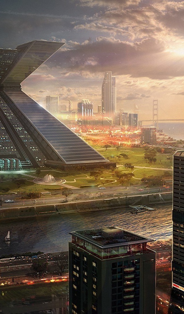 Сан-Франциско в далеком будущем