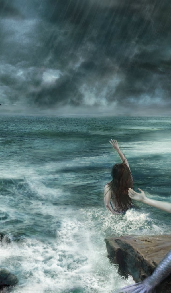 Сирены на скалах