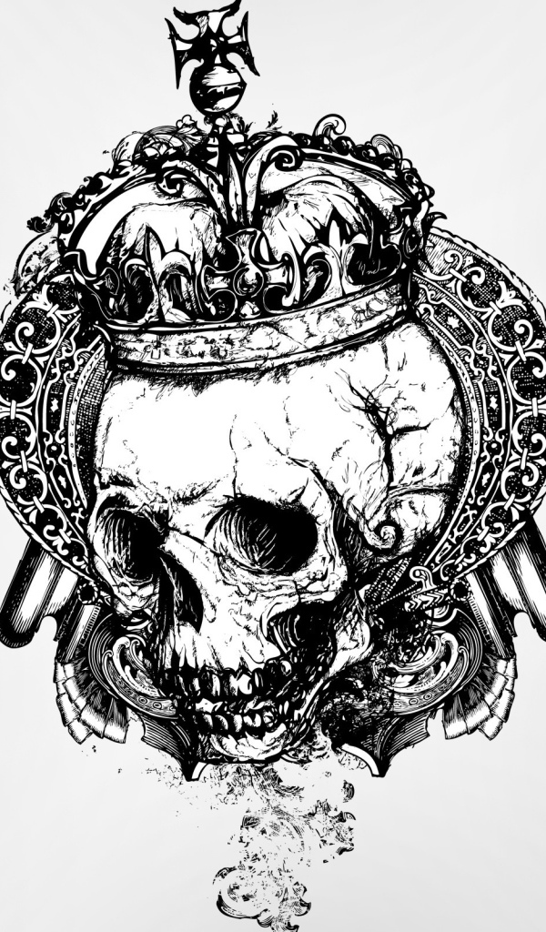 Череп в царской короне