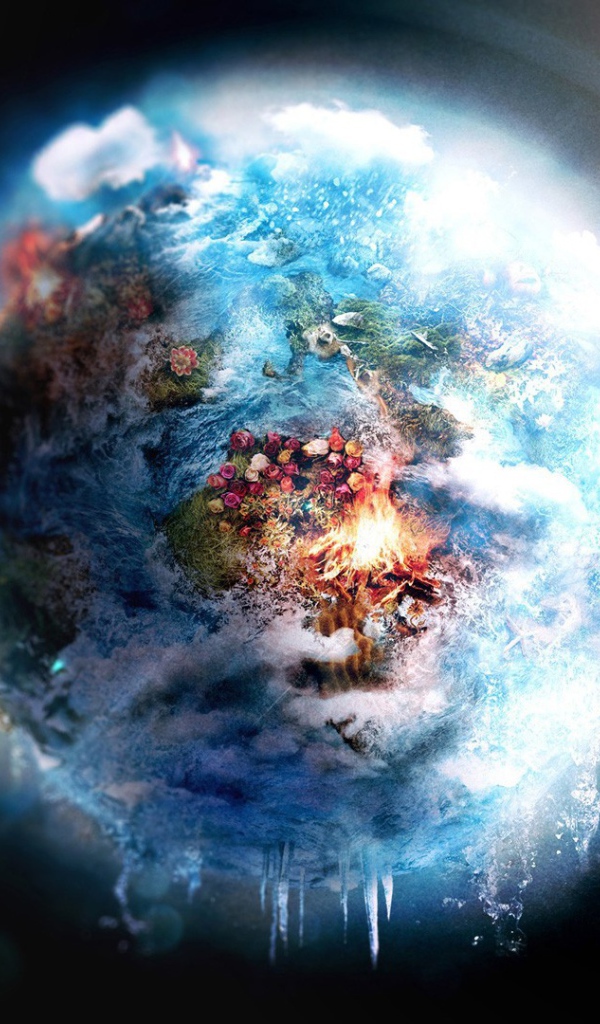 Маленькая планета полная жизни