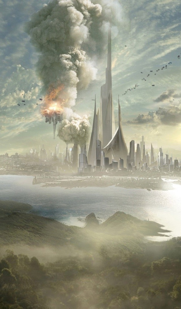 Дым в мегаполисе будущего