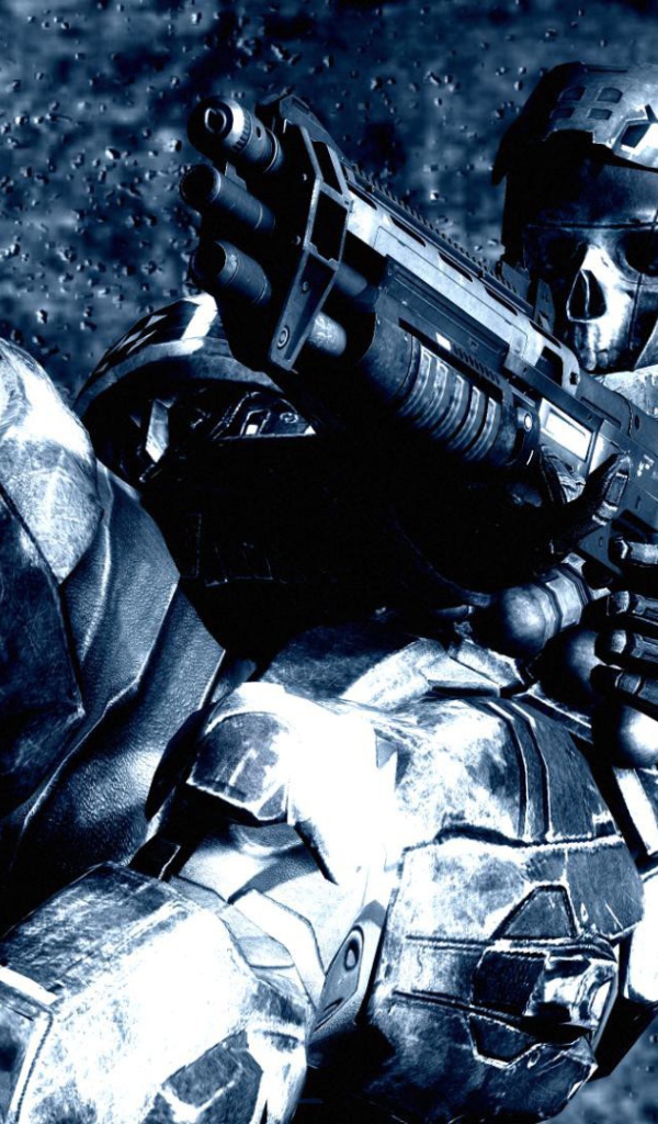 Замерзший солдат космического спецназа