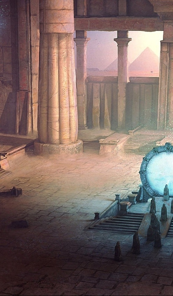 Звездные врата в древнем храме