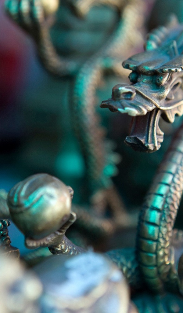 Статуэтки китайских драконов