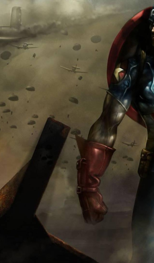 Супергерой Капитан Америка, студия Марвел