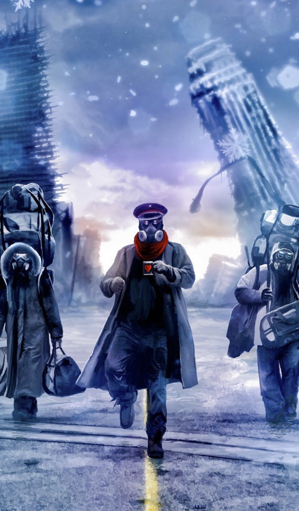 Выжившие после апокалипсиса уходят из города