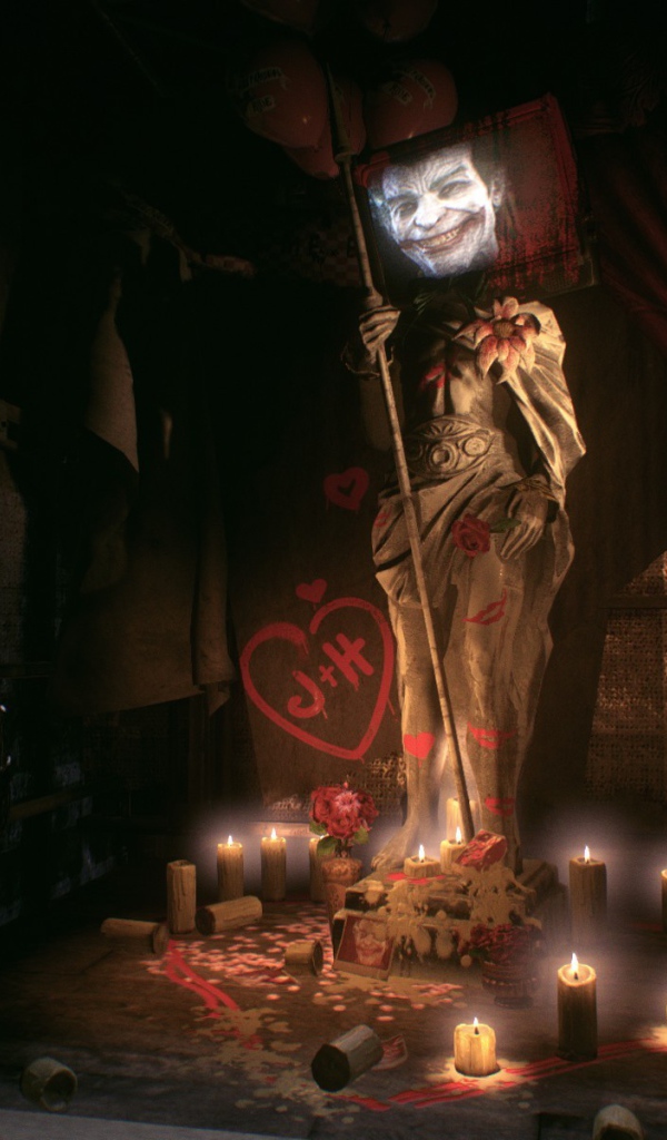 Телевизор вместо головы статуи, Бэтман