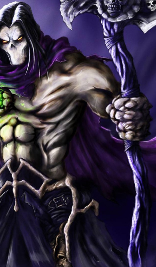 Кислотный герой с косой