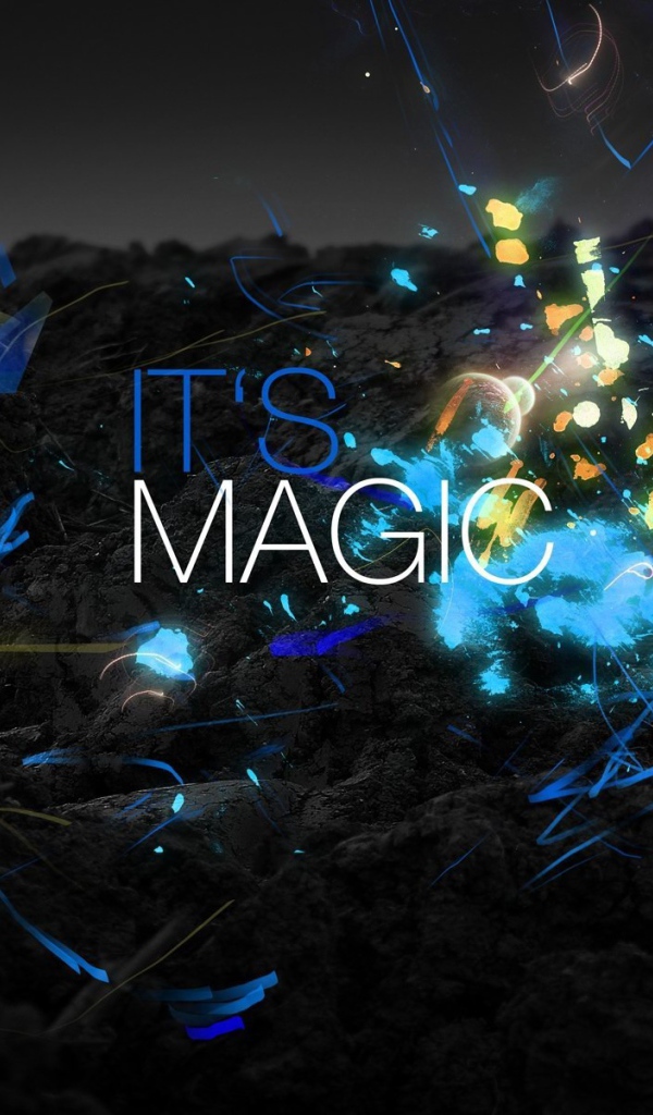 Это эффект магии