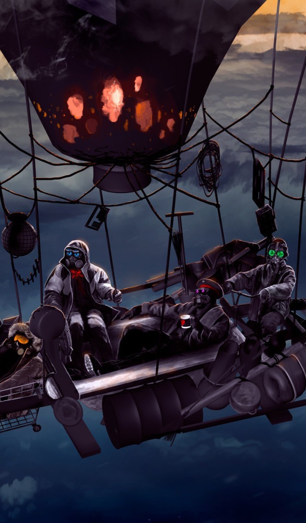 Путешествие над облаками после апокалипсиса