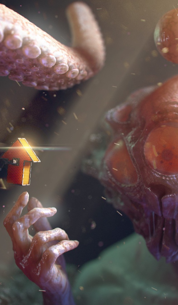 Очень большой инопланетянин