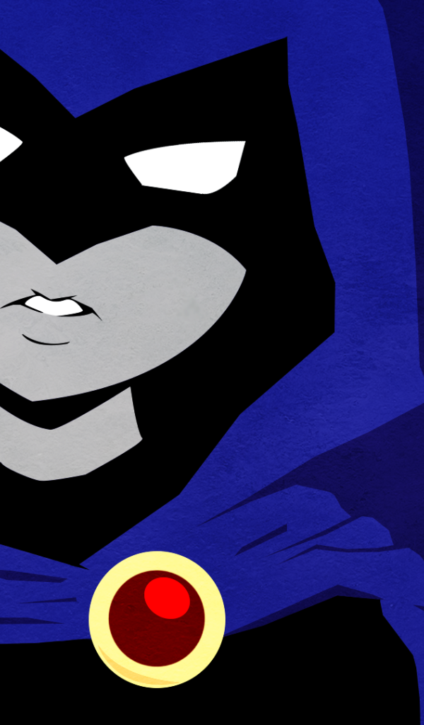 Персонаж комикса Юные Титаны в капюшоне