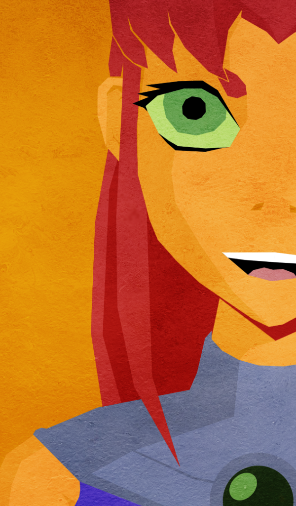 Девушка из комикса Юные Титаны