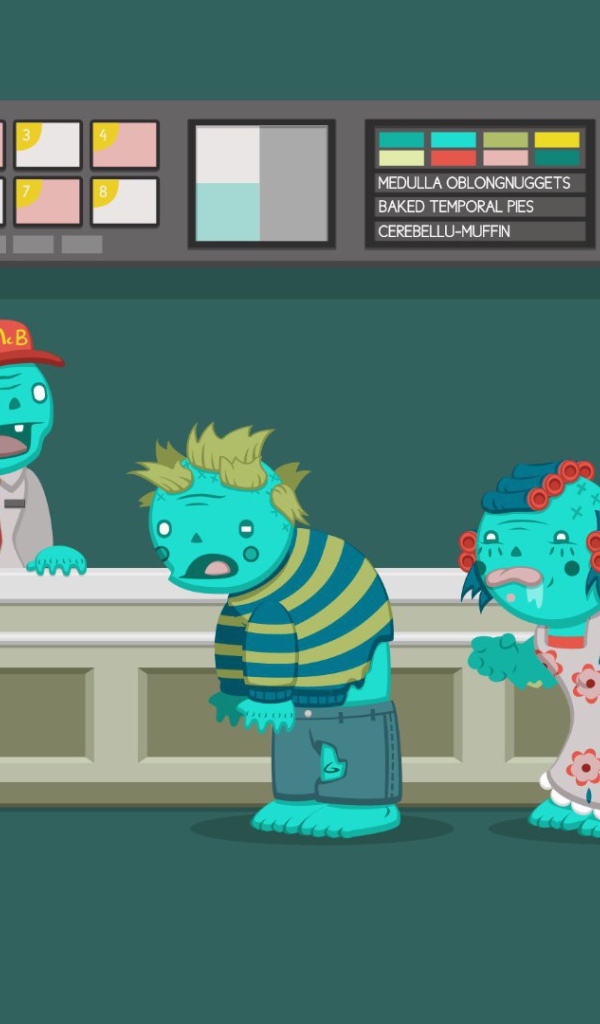 Зомби любят фаст-фуд