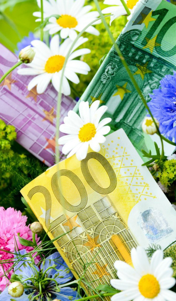 Деньги в букете