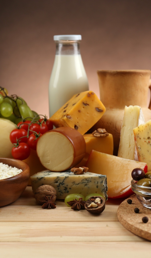 Разнообразие молочных сыров