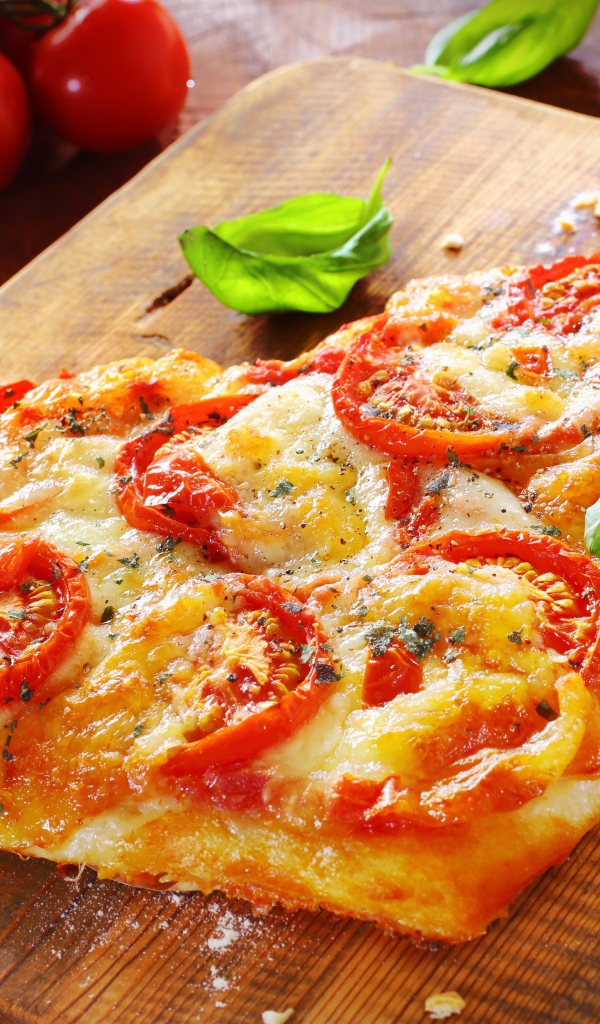 Пицца в форме сердца