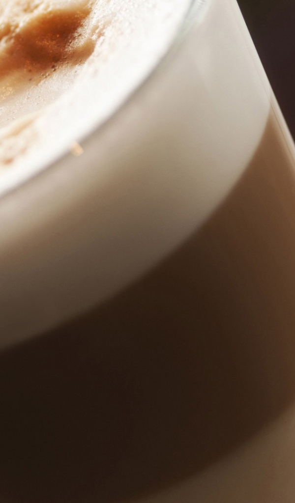 Многослойный кофейный напиток