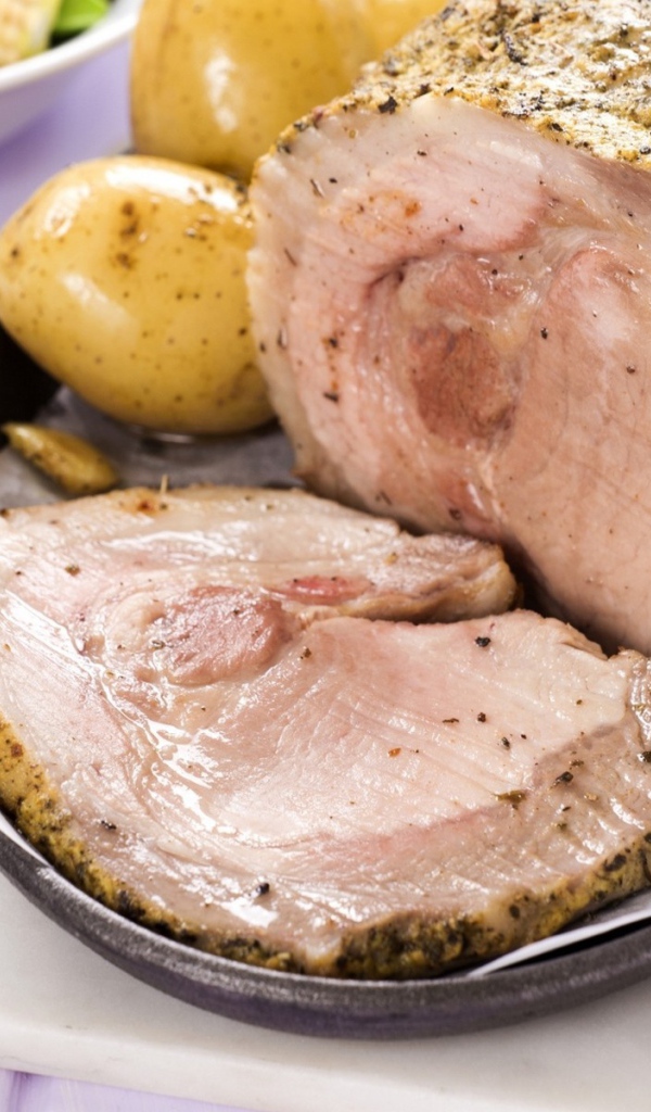 Запеченное с пряностями мясо