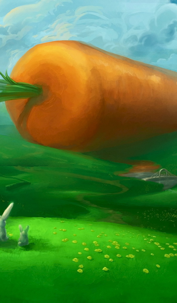 Гигантская морковь