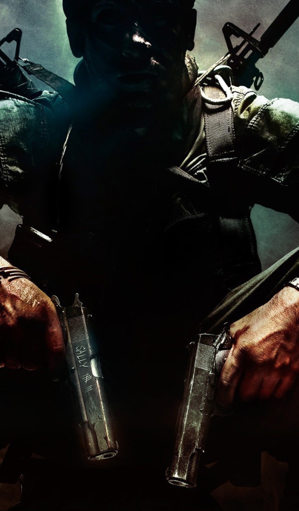 Солдат из игры Call of Duty Black Ops