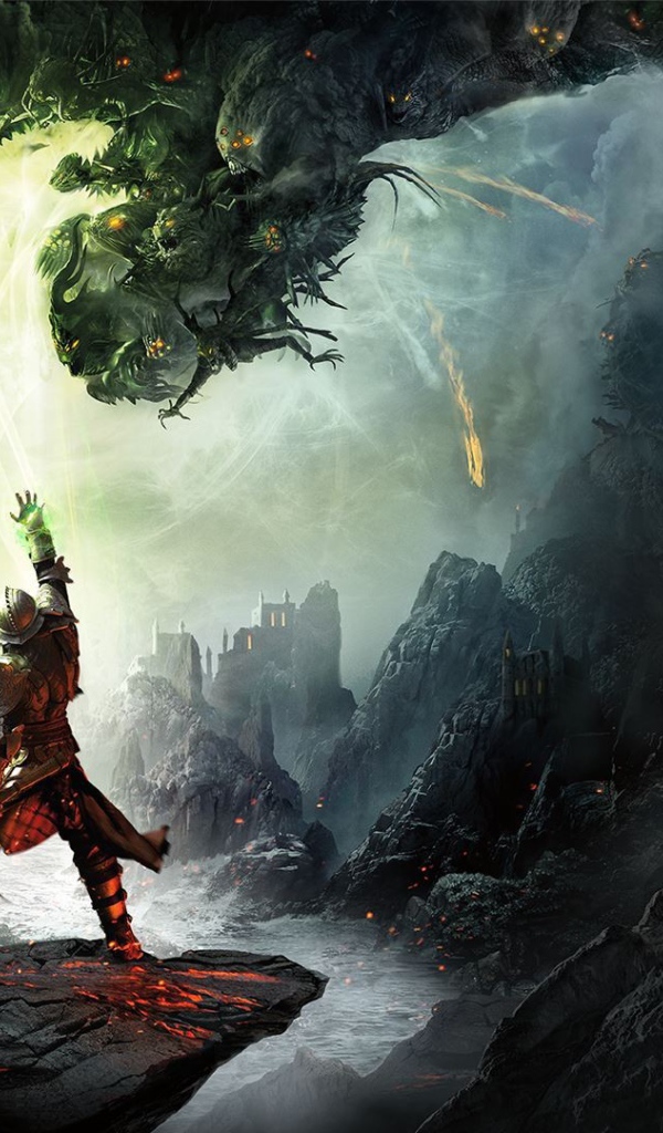 Воин с драконом, игра Dragon Age Inquisition