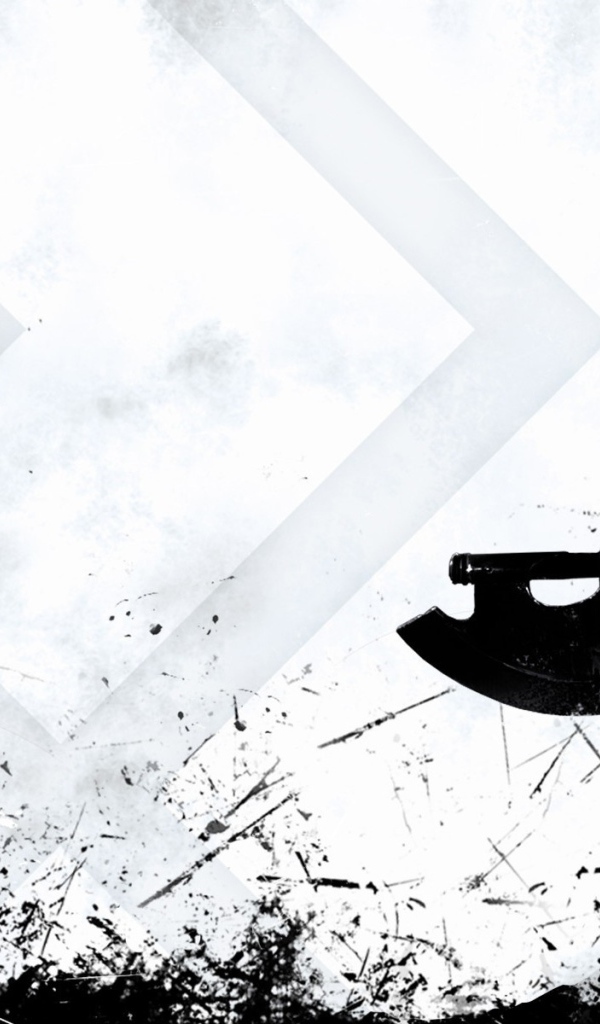 Воин с топором из игры Magic The Gathering