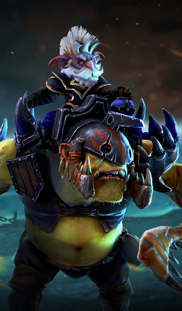 Алхимик на орке из игры Dota 2