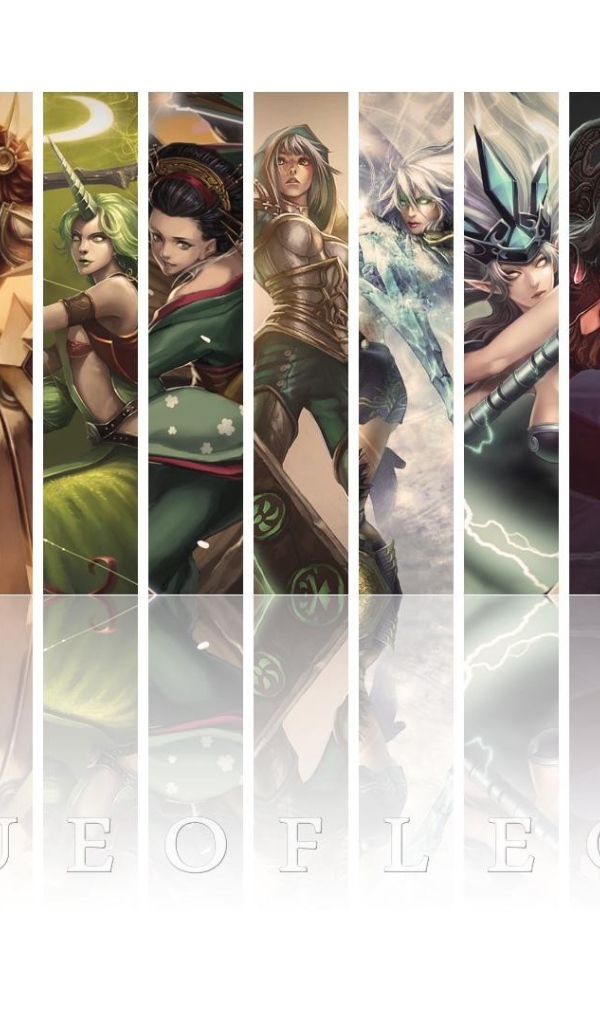 Все персонажи игры Лига легенд