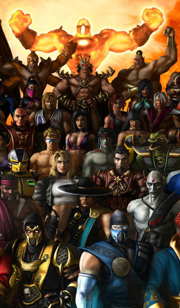 Все персонажи игры Mortal Kombat