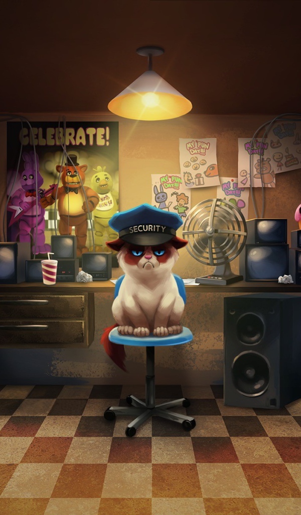 Животные из игры Five Nights at Freddy's