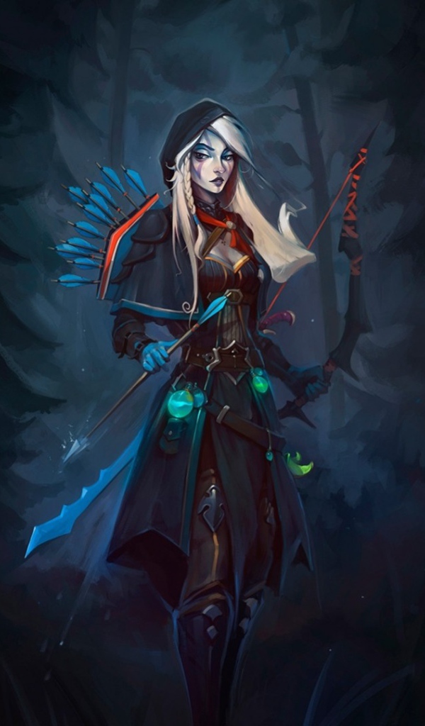 Лучница в игре Dota 2